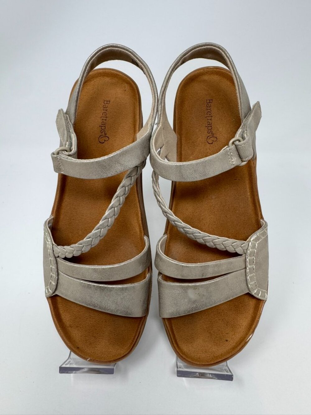BARETRAPS FLICKA METALLIC SANDAL SIZE 7 1/2